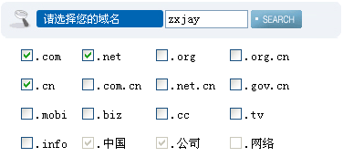 查询域名