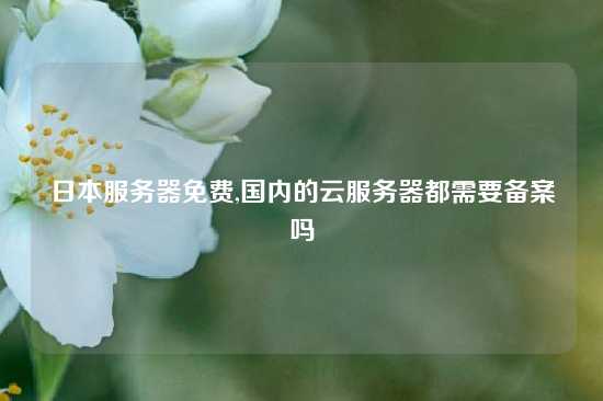 日本服务器免费,国内的云服务器都需要备案吗
