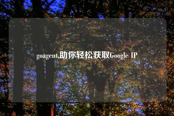 goagent,助你轻松获取Google IP