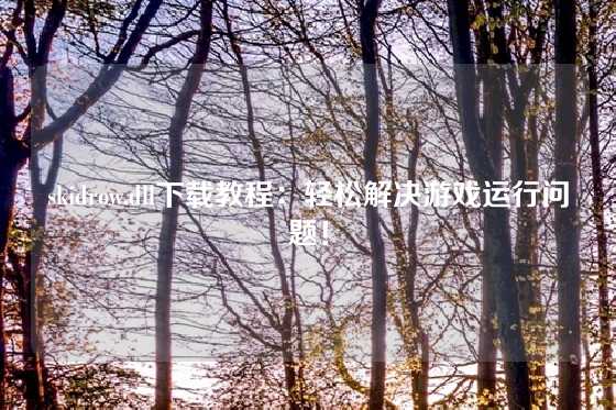 skidrow.dll下载教程：轻松解决游戏运行问题！