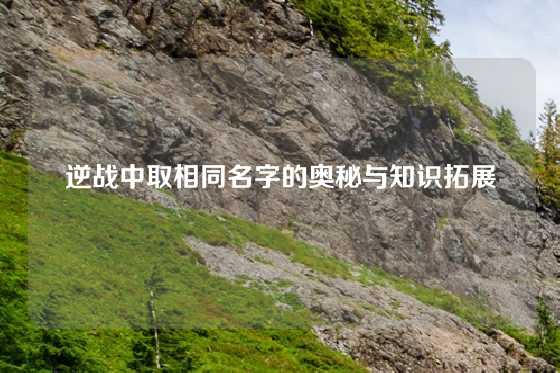 逆战中取相同名字的奥秘与知识拓展